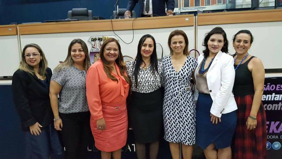 Simone Kahwage debate violência contra a mulher em Belém (PA)