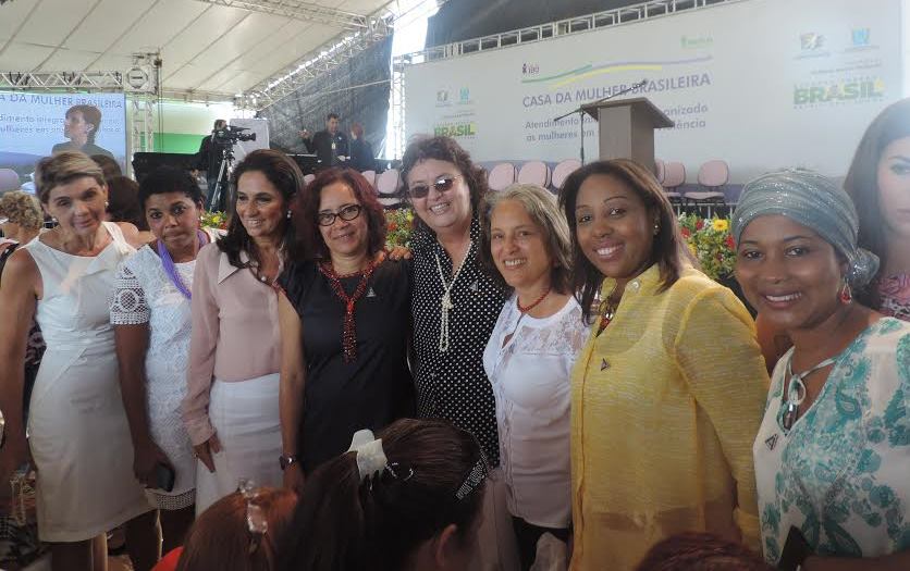PRB Mulher participa da inauguração da 1° Casa da Mulher Brasileira no País