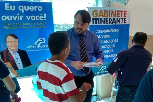 Aldinei Potelecki realiza a 1ª edição do Gabinete Itinerante de 2018 em Criciúma