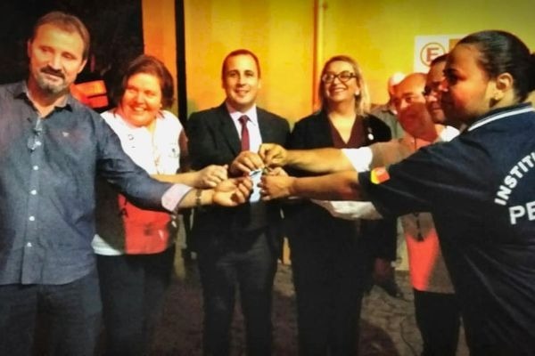 Alexandre Vargas participa da entrega de viaturas à Brigada Militar de Santa Maria