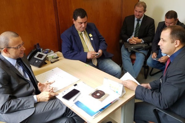 Alexandre Vargas cumpre agenda em Brasília em busca de recursos para Santa Maria