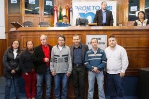 Membros do PRB em Candiota (RS).