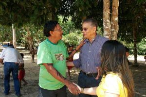 Carlos Alberto participa de ação do Poder Judiciário na terra indígena Waimiri Atroari
