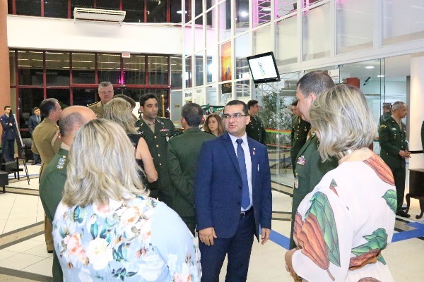 Claudinei Marques participa de evento do Exército em Florianópolis