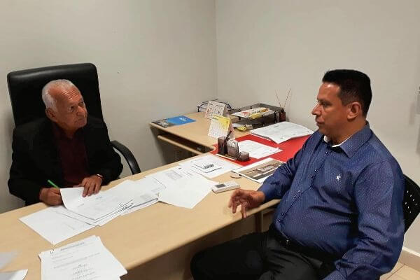 Edesio Fernandes fiscaliza vacinas contra febre amarela em Porto Velho (RO)