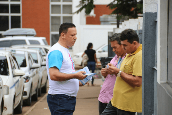 Edesio Fernandes intensifica campanha contra o câncer de próstata