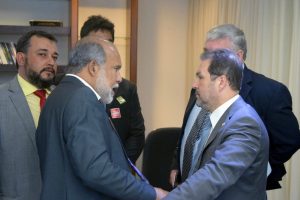 Eduardo Lopes recebe comitiva de Casimiro de Abreu