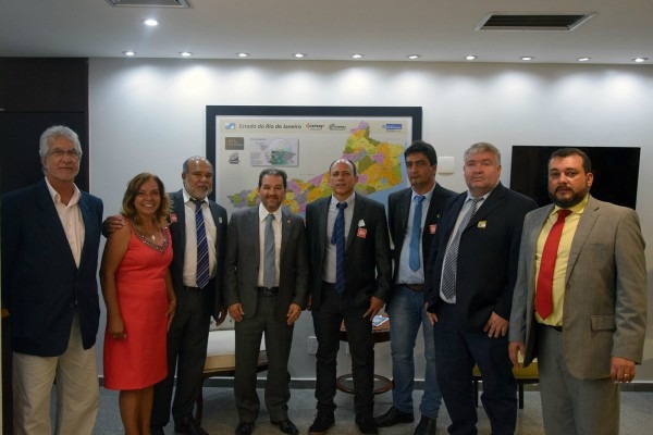 Eduardo Lopes recebe comitiva de Casimiro de Abreu