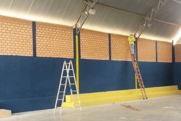 Prefeito Eduardo Rabelo realiza reforma completo do Ginásio de Esportes