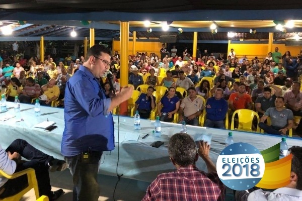 Ezequiel Júnior reúne multidão em lançamento de candidatura à reeleição à Assembleia
