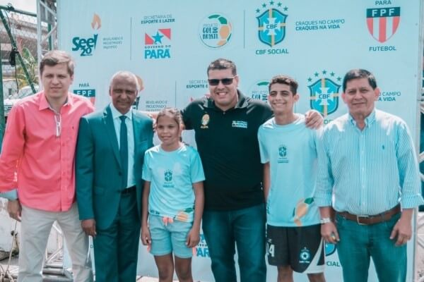 Fábio Freitas prestigia aula inaugural do projeto Gol do Brasil