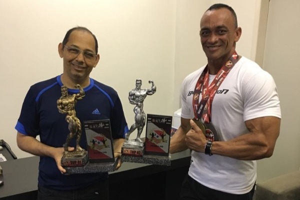 Vereador França apoia atleta de fisiculturismo em Belém