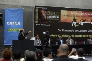 George Hilton prestigia manifesto do Esporte pelo Combate ao Racismo