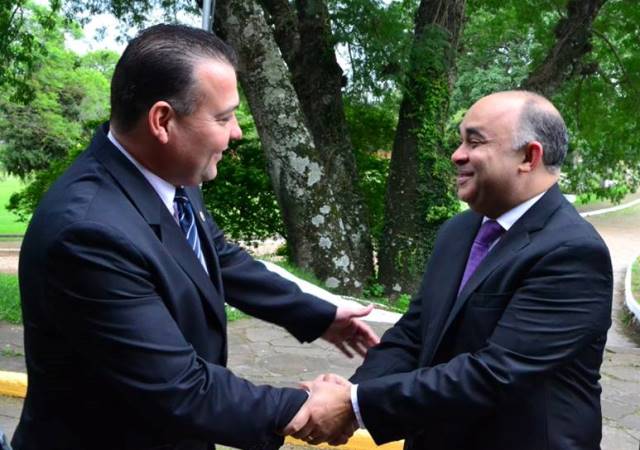 Republicanos acompanham ministro George Hilton em visita à Academia da PM de Porto Alegre