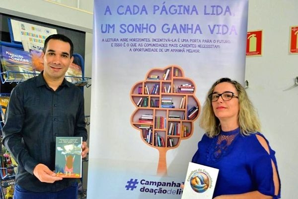 Campanha “Doe livros”, da FRB, é expandida para o Sul do país