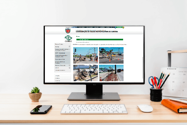 Comec lança site para que população possa acompanhar andamento de obras