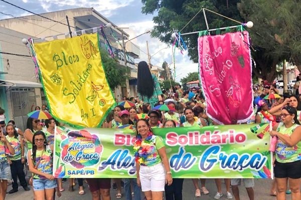 “Alegria de Graça” arrecada alimentos para moradores carentes de Sapé (PB)