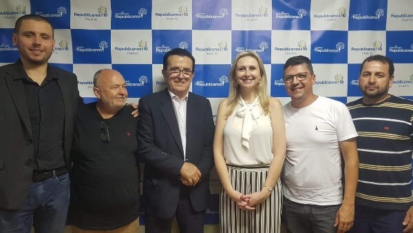 Executiva do Republicanos Santa Catarina visita o município de Itajaí