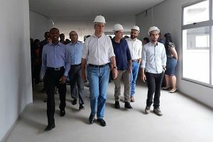 Republicanos vistoriam obras do Hospital de Urgência de Águas Lindas de Goiás