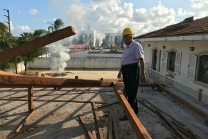 Joselito Nunes acompanha reforma da Casa de Acolhida