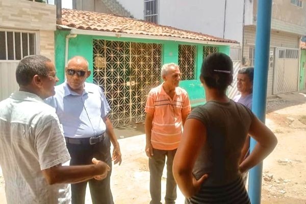 Joselito Nunes visita bairro Jardim Prazeres para acompanhar demanda dos moradores