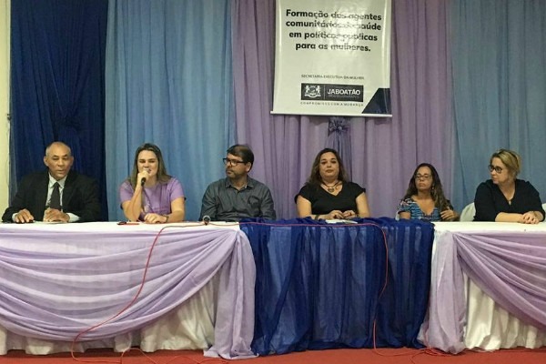 Joselito Nunes participa da formação de agentes de saúde em Jaboatão (PE)