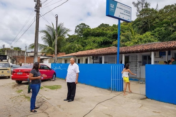 Joselito Nunes visita UBS em Marcos Freire