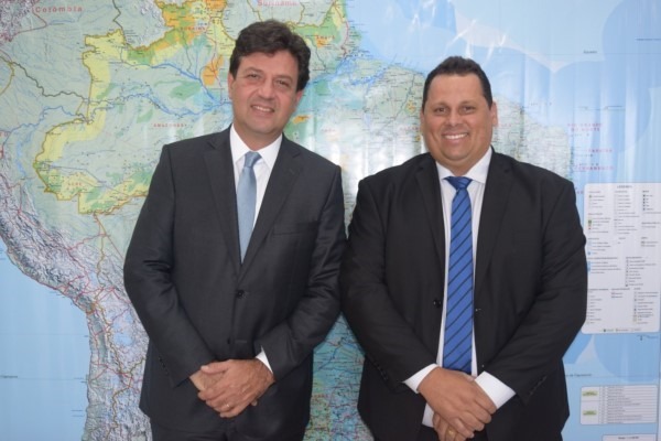 Em Brasília, Juliano Torquato busca soluções para problemas de Pacaraima Em Brasília, Juliano Torquato busca soluções para problemas de Pacaraima