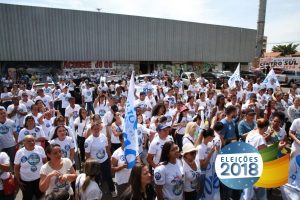 Julio Cesar mobiliza multidão em comício e reafirma compromisso com a população do DF