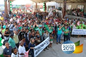 Júnior Verde mostra força política em lançamento de candidatura Júnior Verde mostra força política em lançamento de candidatura