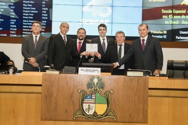 Júnior Verde prestigia sessão em homenagem ao Sebrae