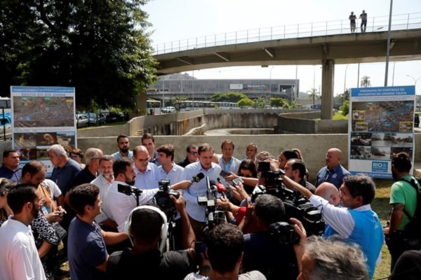 Crivella inaugura o maior túnel de drenagem urbana do país