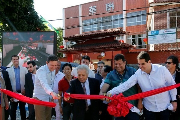 Crivella lança pedra fundamental do Parque Chinês