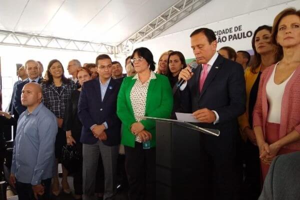 Maria Rosas participa de inauguração da Casa da Mulher Brasileira em SP