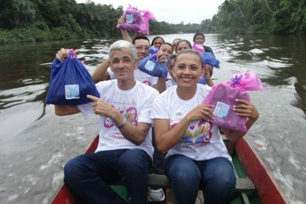 Patriciana Guimarães promove campanha de doação solidária em Pedreira, Amapá
