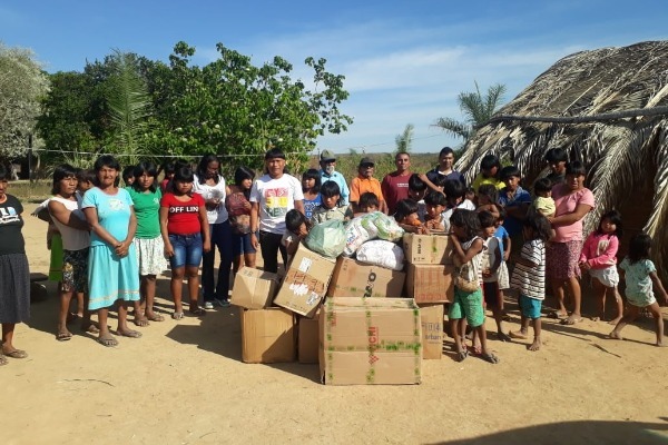 PRB Mulher de Paulínia realiza ação social em aldeia do Mato Grosso do Sul