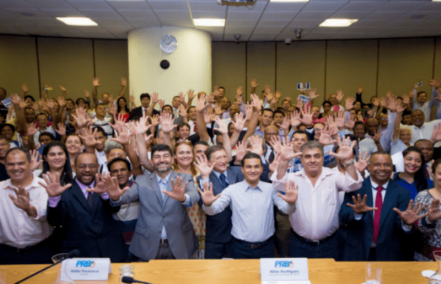 Presidente Municipal e líderes do PRB se reúnem com 200 representantes da capital paulista