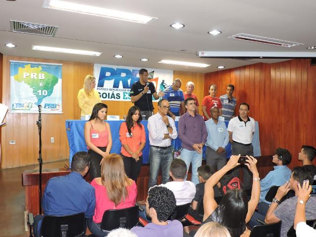 Ricardo Quirino empossa novo coordenador do PRB Esporte do Goiás