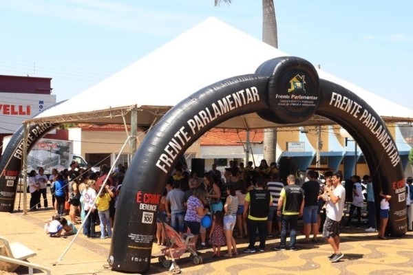 Mobilização contra a violência sexual infantil é realizada em Tabatinga (SP)