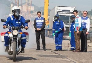 Roberto Sales participa de mobilização de combate ao Aedes aegypti no Pier de Mauá