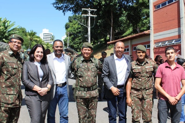 Republicanos participam de solenidade do Exército Brasileiro em Salvador