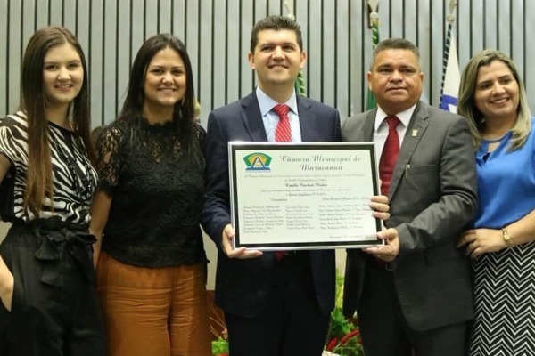 Ronaldo Martins recebe Título de Cidadão Honorário de Maracanaú (CE)