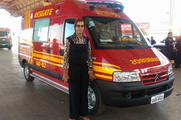 Sarita participa da entrega de viaturas com governador em Paranaíba (MS)