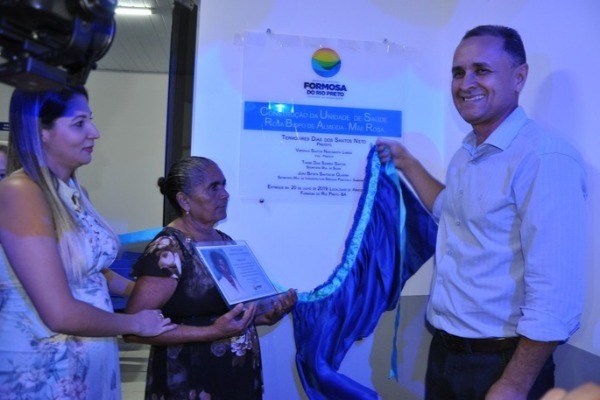 Termosires Neto entrega mais uma unidade de saúde para a comunidade