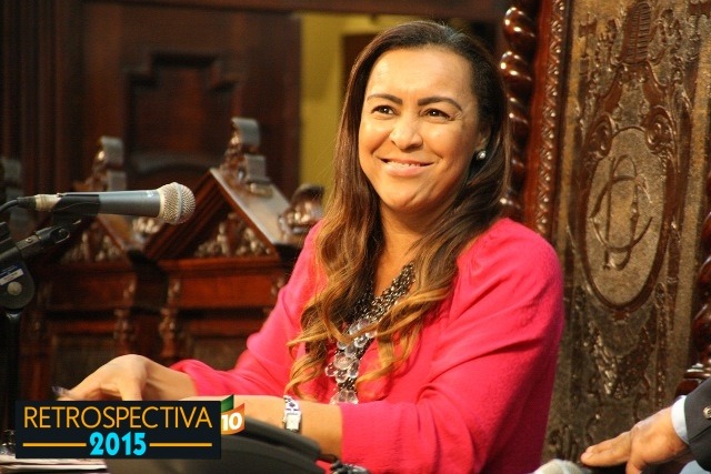 Tia Ju apresenta prestação de contas do seu primeiro ano de mandato na Alerj