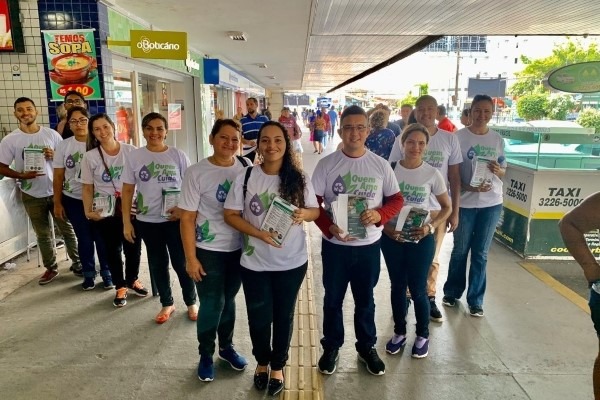 Quem Ama Cuida realiza ação em terminal rodoviário de Belém