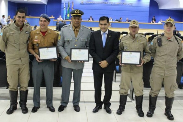 Vereador Betinho presta homenagem ao Corpo de Bombeiros de Campo Grande (MS)