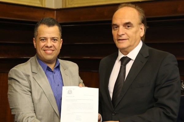 Wellington Moura se reúne com presidente do Tribunal de Justiça de São Paulo