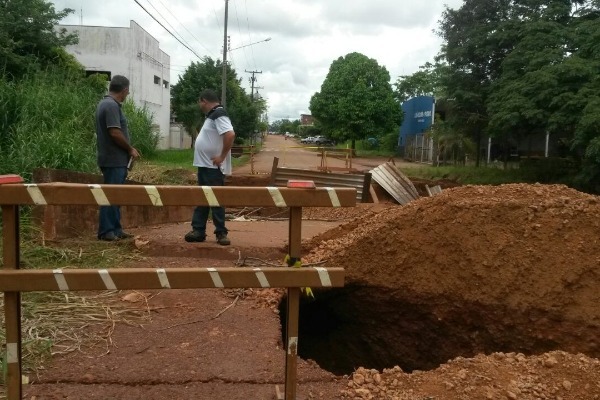 Vereador Wilson Tim pede solução para ponte em Cacoal (RO)