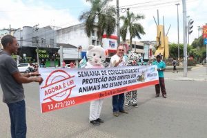 Arimateia promove ações pela semana de conscientização e proteção dos animais
